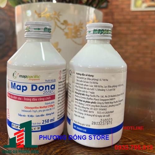 THUỐC TRỪ SÂU MAP DONA 265EC